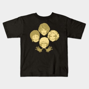 Miami Royalty Golden Edition Kids T-Shirt